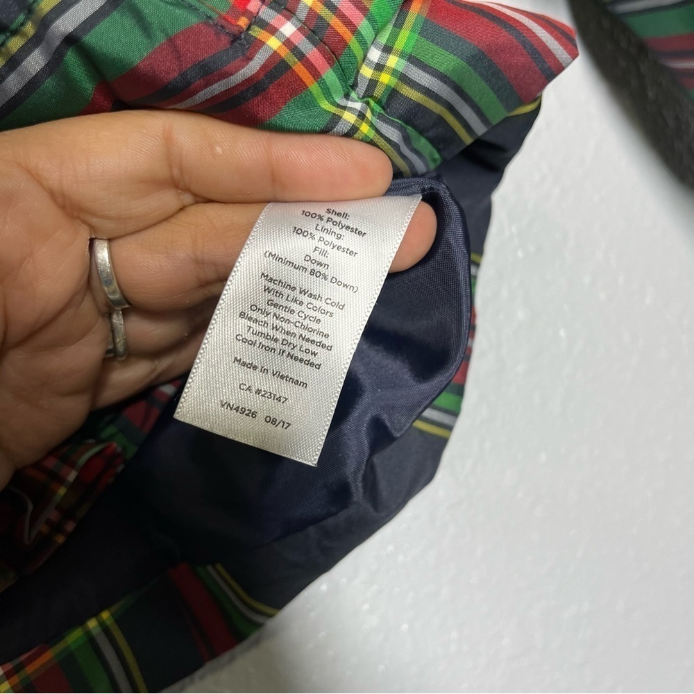 Talbots Plaid Ruffle Puff Jacket - image 5